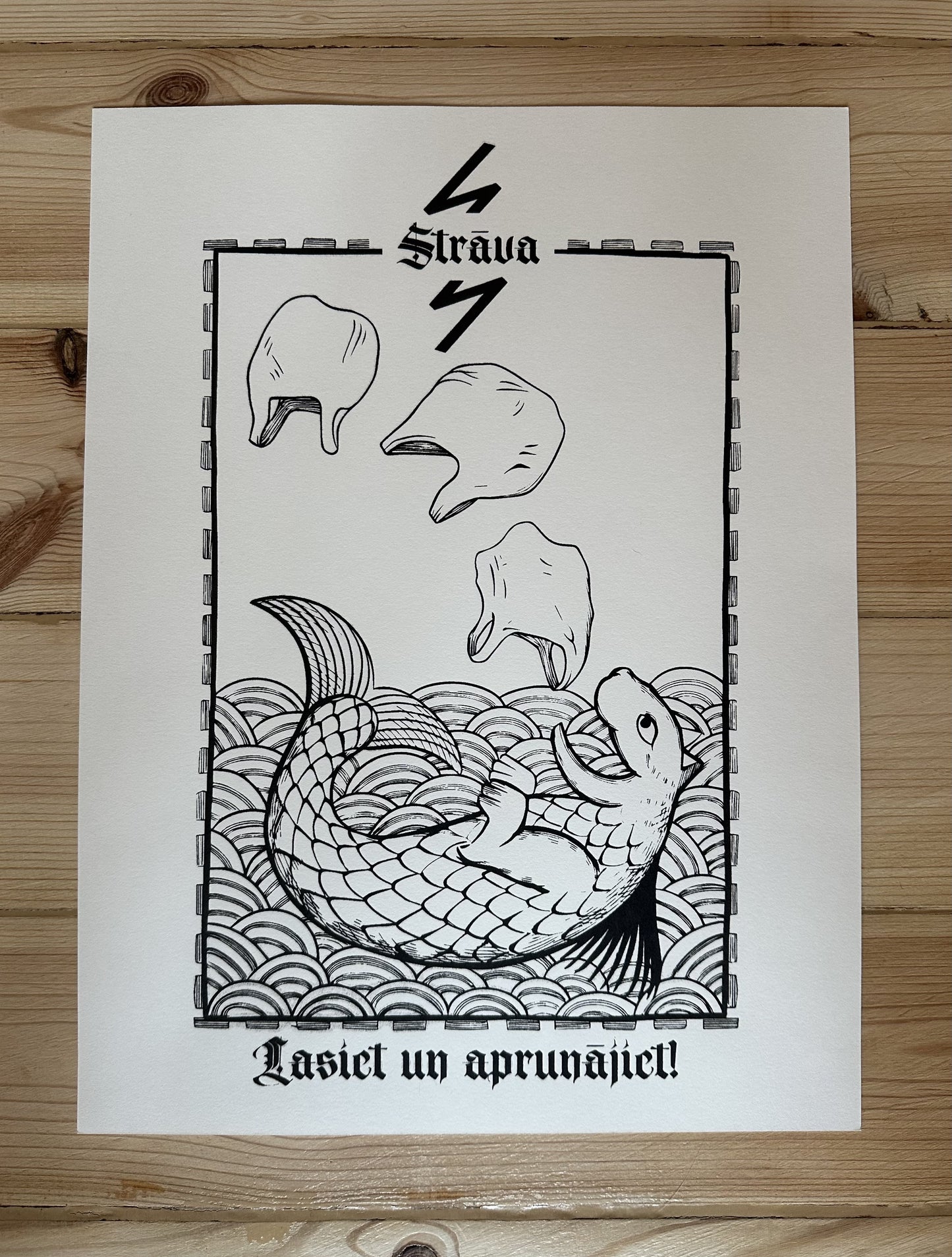 (Plakāts) Strāva - Lasiet un aprunājiet